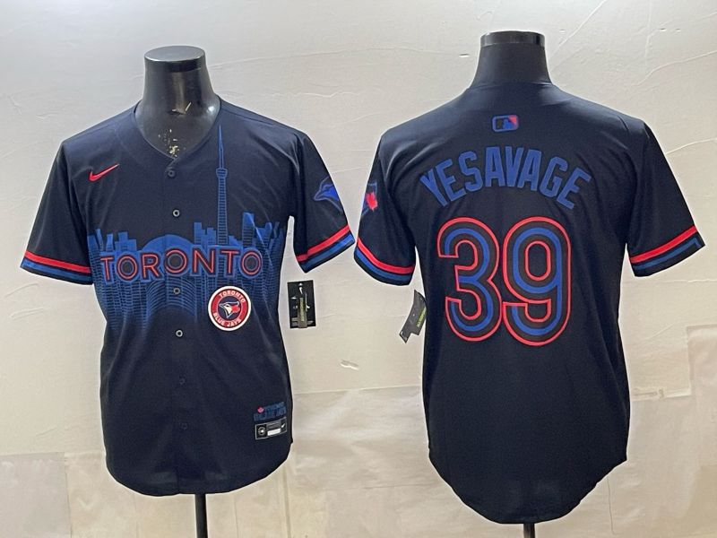 Men 2025 Toronto Blue Jays #39 Yesavage blue Game Nike MLB Jersey style 052->cincinnati bengals->NFL Jersey